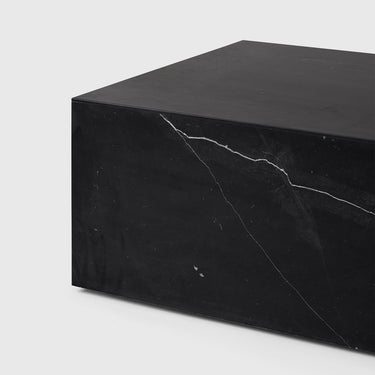 Audo Copenhagen - Marble Plinth - Black Marquina - Low