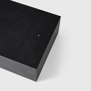Audo Copenhagen - Marble Plinth - Black Marquina - Low