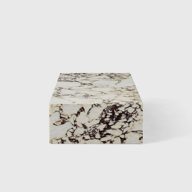 Audo Copenhagen - Marble Plinth - Rose Calacatta Viola - Low