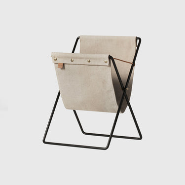 Ferm Living - Herman Magazine Stand - Black - Ferm Living - small Furniture