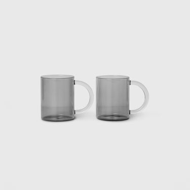 Ferm Living - Still Mug - Set of 2 - Smoked - Ferm Living - Homeware