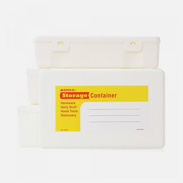 Hightide Penco Storage Container Set of 4 - White - Hightide - stationery