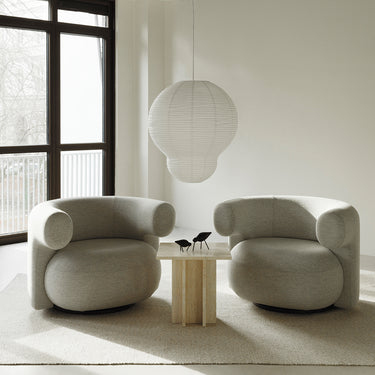 Normann Copenhagen - Burra Lounge Chair- Various Fabrics
