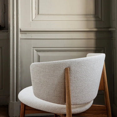Ferm Living - Herman Lounge Chair - Oak Legs - Upholstered