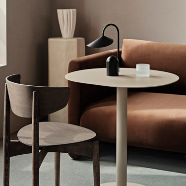 Ferm Living - Pond Café Table - Cashmere / Black