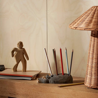 Ferm Living - Victor Hand carved Figure - Natural