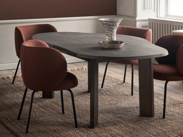 Ferm Living - Tarn Dining Table - Dark Stained Beech
