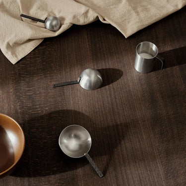 Ferm Living - Obra Measuring Spoons (Set of 3)- Stainless Steel