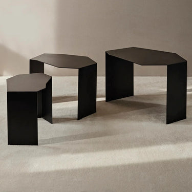 Ferm Living - Shard Cluster Tables (set of 3) - Black