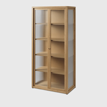 Ferm Living - Reed Vitrine - Natural Oak
