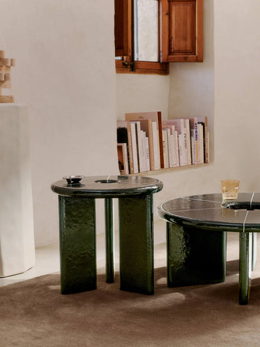 Ferm Living - Deya Side Table Ø47 - Dark Green