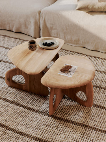 Ferm Living - Oar Coffee Table Ø50 - Oak