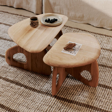 Ferm Living - Oar Coffee Table Ø70 - Oak