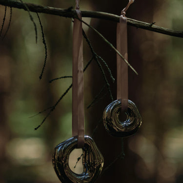 Ferm Living - Orrith Ornaments (set of 2) - Silver