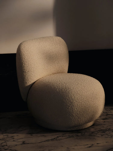 Ferm Living - Rico Piccolo Lounge Chair - Nordic Bouclé