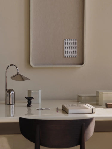 Ferm Living - Arum Portable Lamp - Stainless Steel