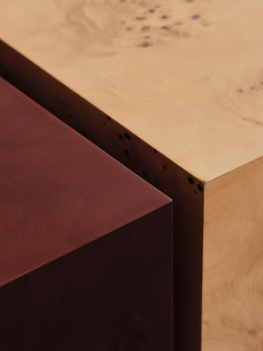 Ferm Living - Burl Storage Coffee Table - Natural