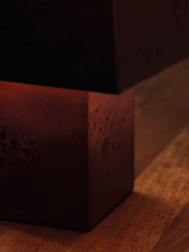 Ferm Living - Burl Table Lamp - Dark Stained