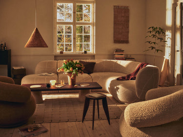 Ferm Living - Grova Coffee Table - Travertine