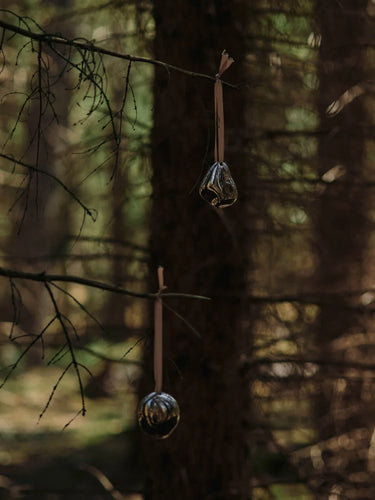 Ferm Living - Bellure Baubles (set of 2) - Silver