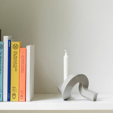 Normann Copenhagen - Crooked Candlestick Two - Warm Grey