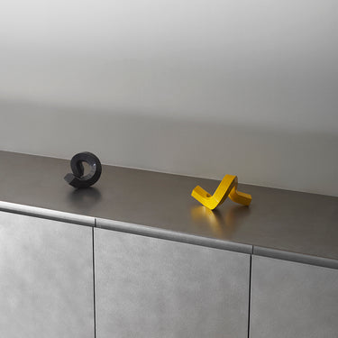 Normann Copenhagen - Crooked Candlestick One - Yellow