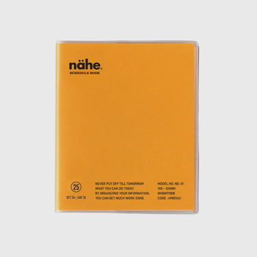 Hightide - 2025 Nahe Square Monthly Planner - Yellow