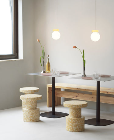 Normann Copenhagen - Bit Stool - Mustard