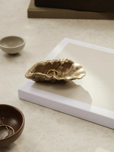 Ferm Living - Oyster Bowl – Brass