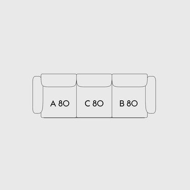 Muuto - In Situ Modular Sofa - 3 Seater - Configuration 1