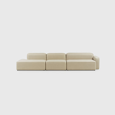 Normann Copenhagen - Rope Sofa - 3 Seater Right or Left Armrest