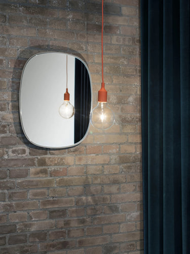 Muuto - Framed Mirror - Small / Dark Green / Clear