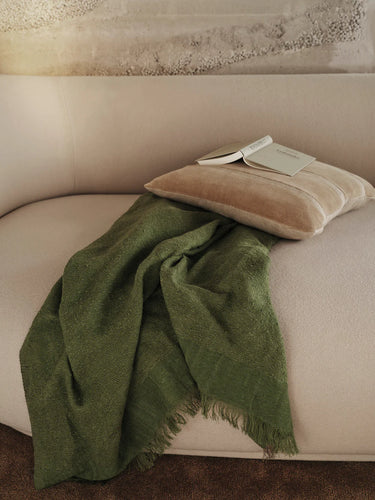 Ferm Living - Weaver Throw - Avocado