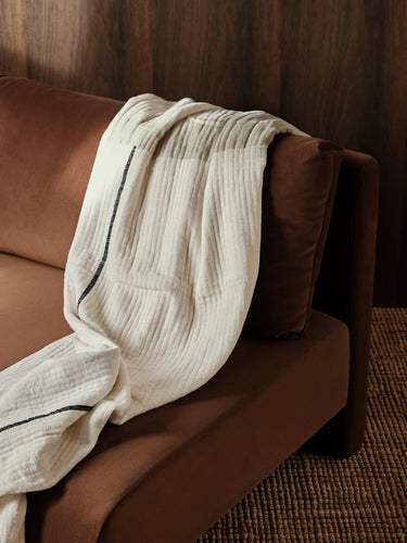 Ferm Living - Delta Throw - Natural / Off - White