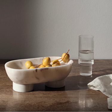 Ferm Living - Alza Bowl - White