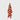 Ferm Living - Alee Beach Towel - Light Camel/Red