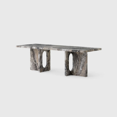 Audo Copenhagen - Androgyne Lounge Table - Grey Galaxy Marble