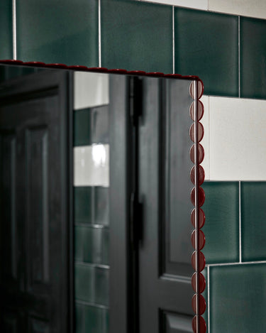 Hay - Arcs Mirror Large  - Burgundy