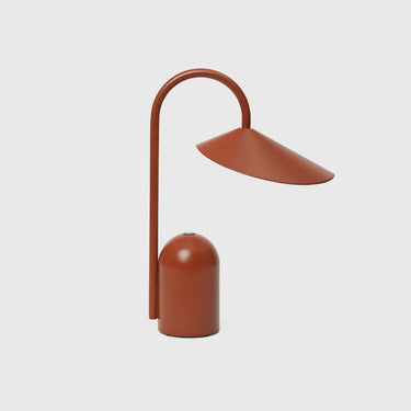 Ferm Living - Arum Portable Lamp - Oxide Red
