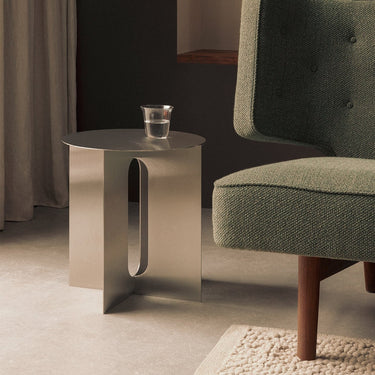 Audo Copenhagen - Androgyne Side Table - Ø40cm - Steel