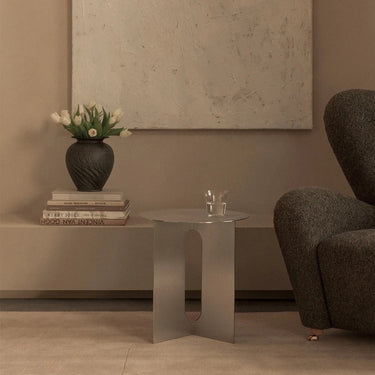 Audo Copenhagen - Androgyne Side Table - Ø40cm - Steel