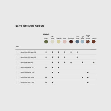 Hay Barro Tableware - PRE ORDER