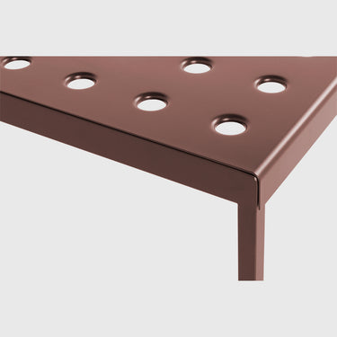 Hay - Balcony Table 75cm - Iron Red