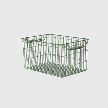 Ferm Living - Cala Stackable Baskets (set of 2) - Verdant Green