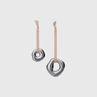 Ferm Living - Orrith Ornaments (set of 2) - Silver