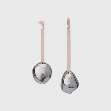 Ferm Living - Bellure Baubles (set of 2) - Silver