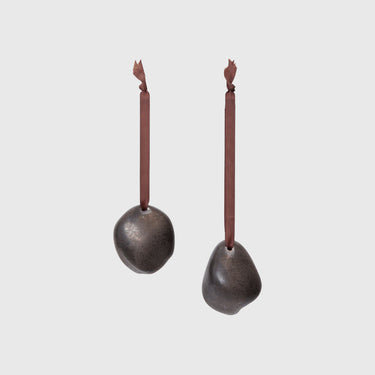 Ferm Living - Bellure Baubles (set of 2) - Rustic Bronze