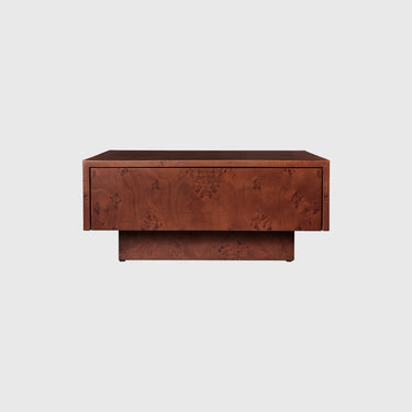 Ferm Living - Burl Storage Coffee Table - Dark Stained