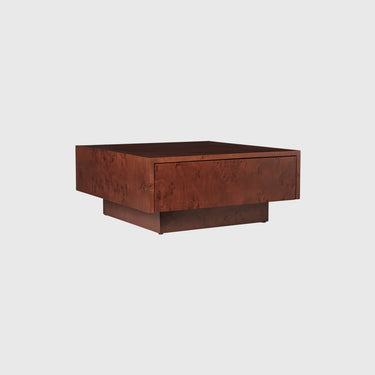 Ferm Living - Burl Storage Coffee Table - Dark Stained