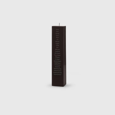 Normann Copenhagen - Calendar Candle Square - Brown